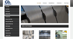 Desktop Screenshot of cetinmetal.com.tr